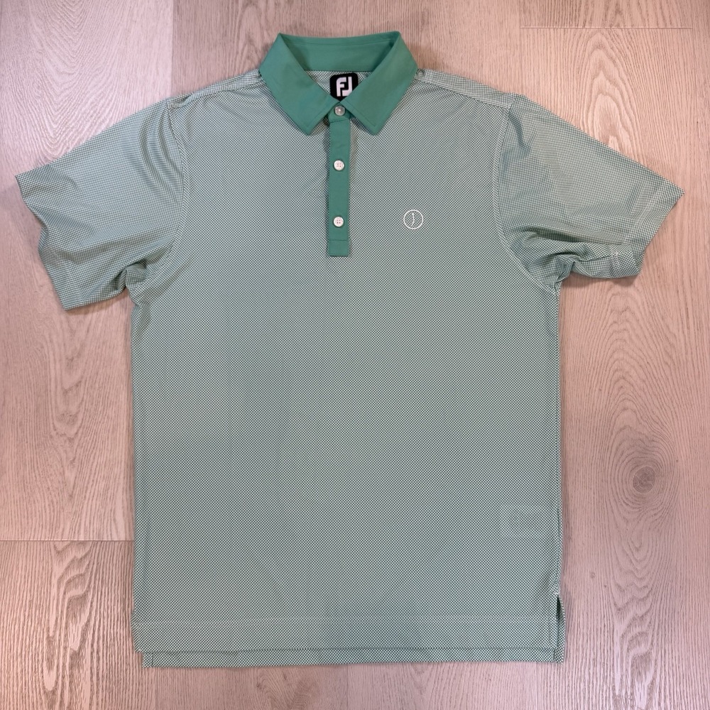 Footjoy Golf Polo Broken Tee Society Men Size Small